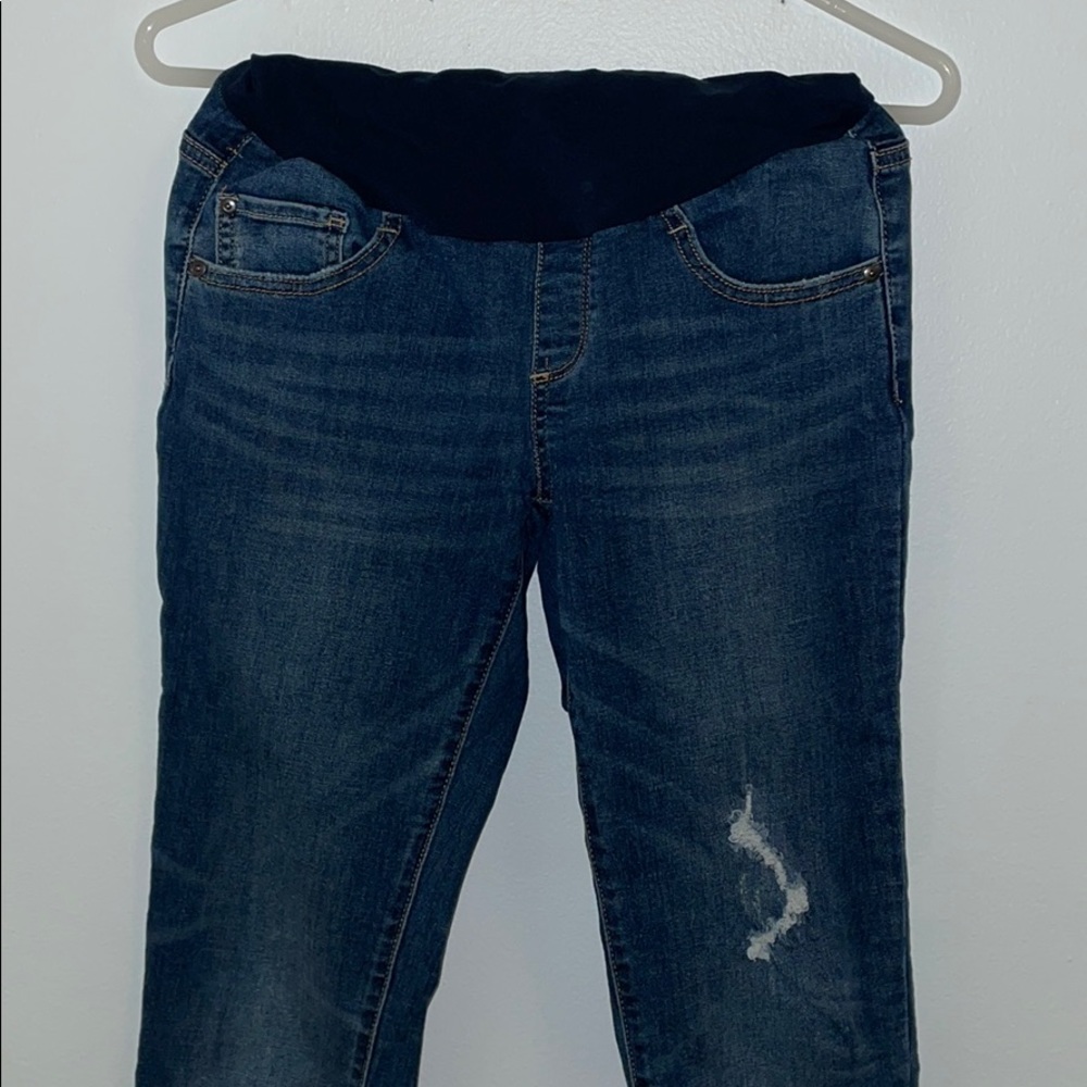 LED Maternity Jeans